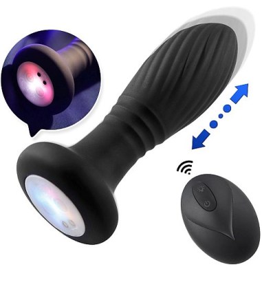 ANAL PLUG BLACK- 56 3023-4